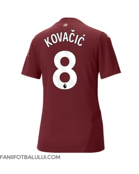 Manchester City Mateo Kovacic #8 Tricou Fotbal Replică 2024-25 Femei Treilea